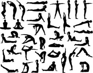 Yoga Figuren